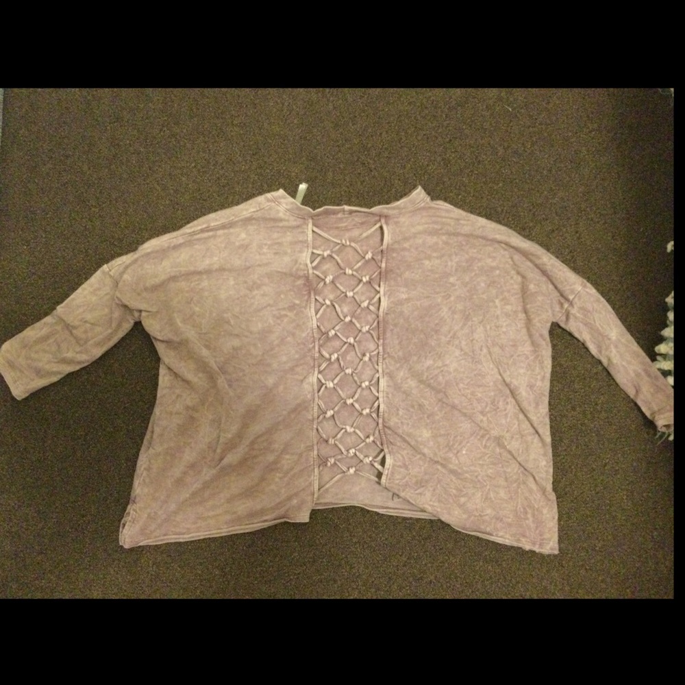 Shirt with back design